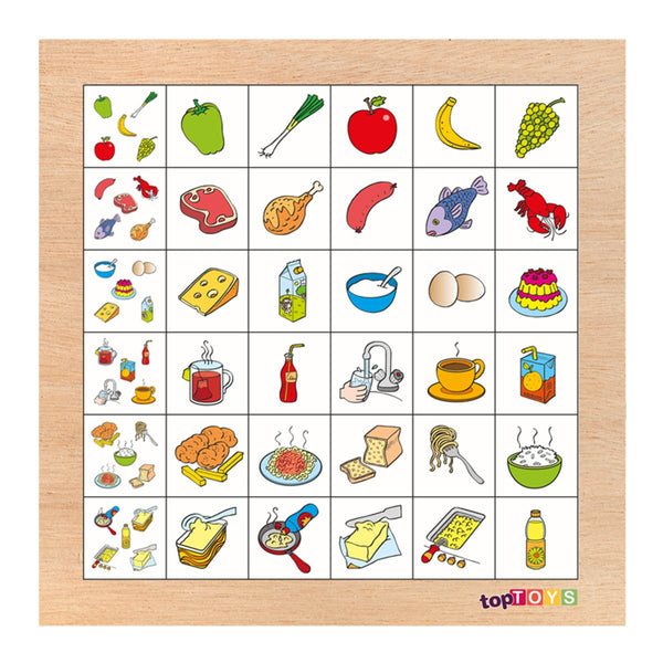 CS-7020/27 RESİMLERİ ŞEKİLLER SIRALA SAYMA OYUNU 7021-7022-7027