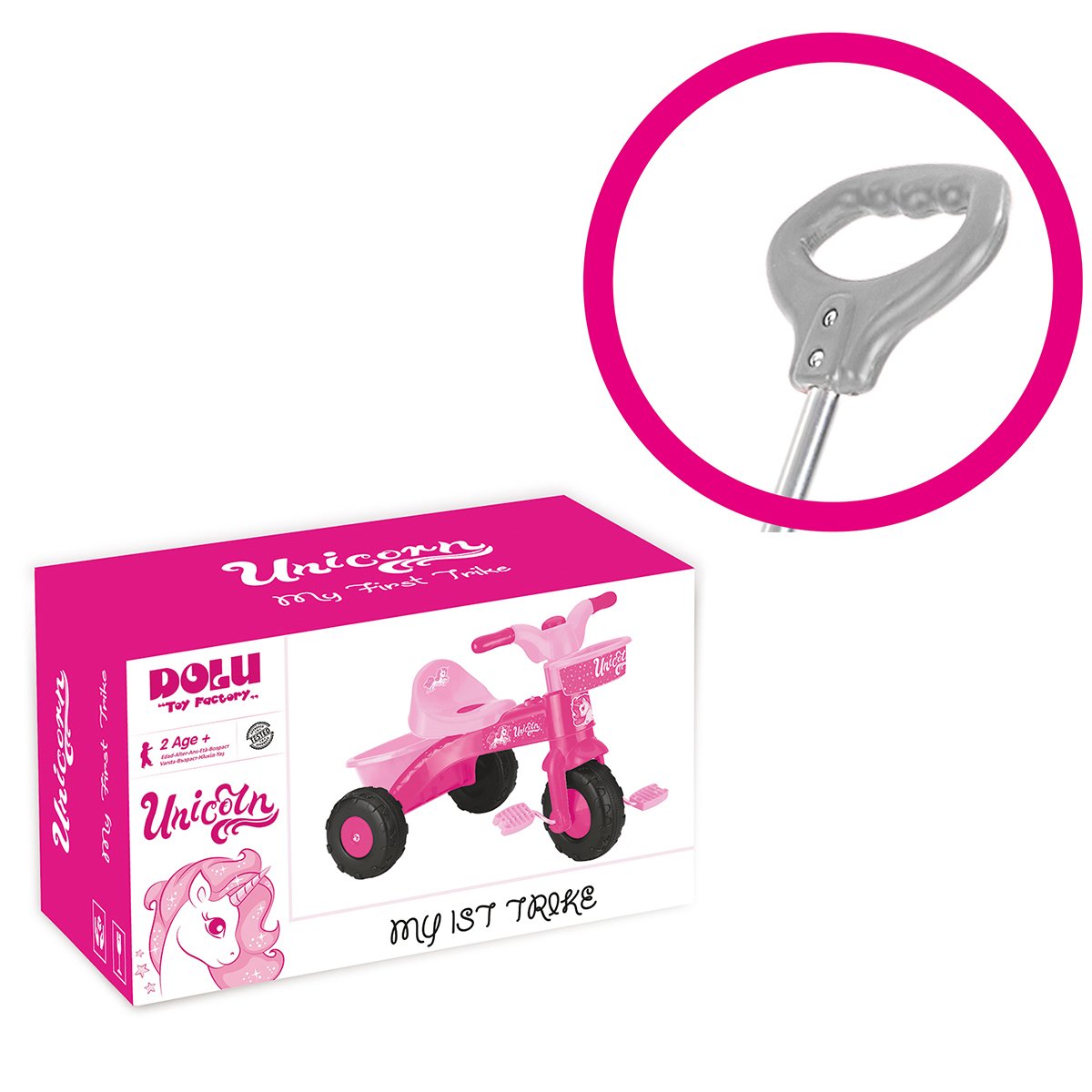 2504 UNICORN ILK BISIKLETIM EBEVEYN TUTAMAKLI