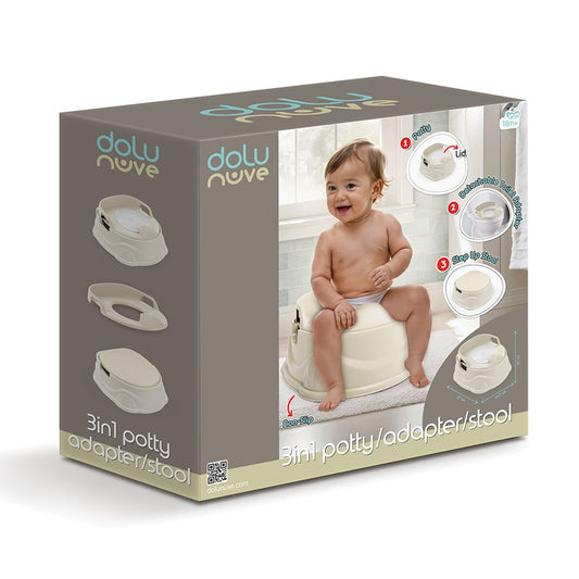 7182 Lazımlık Adaptör Basamak Relax Bej -Dolu Oyuncak