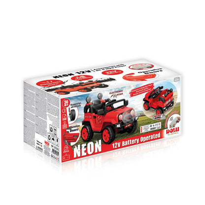 8085 OYUNCAK-NEON KIRMIZI 12 V KUMANDALI