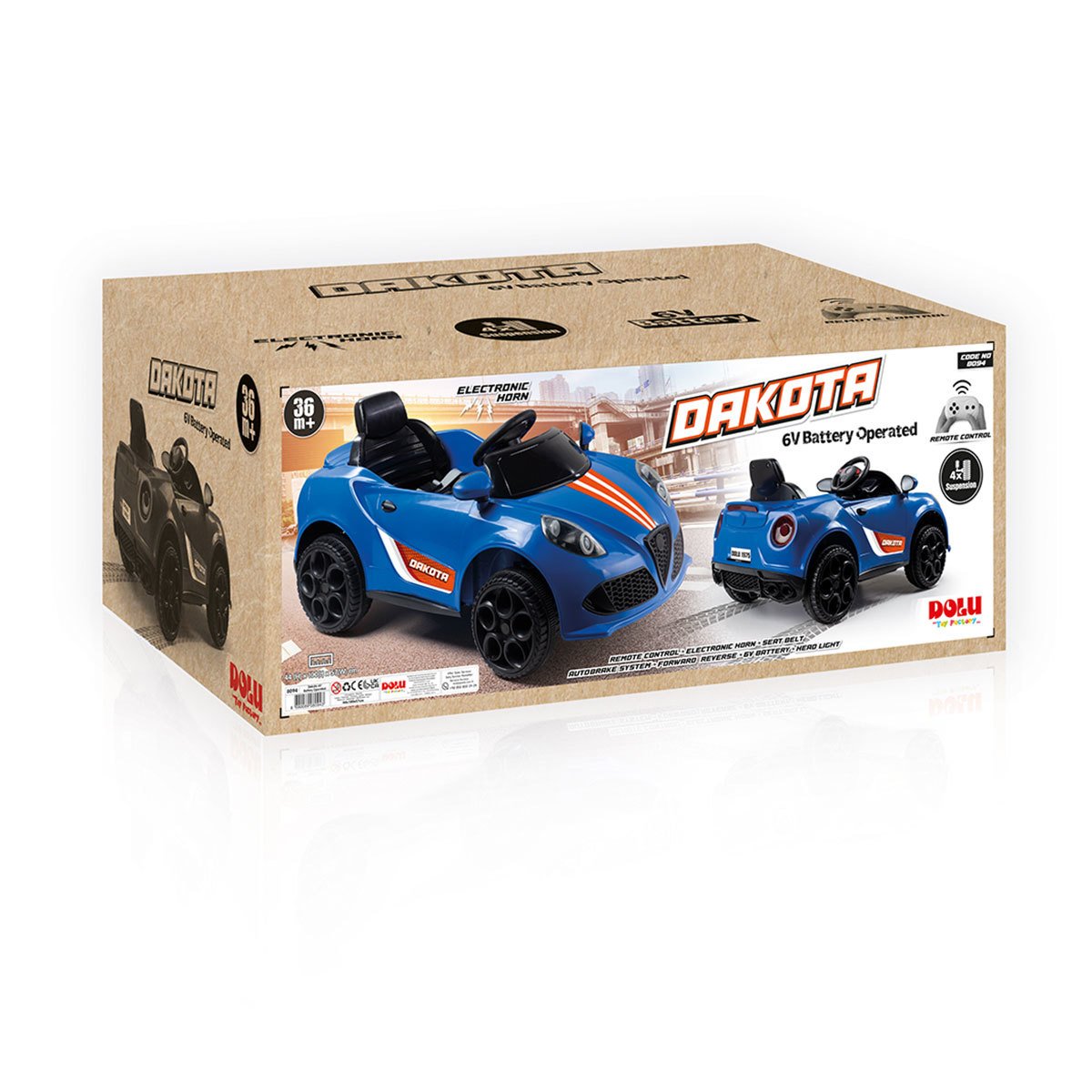 8094 OYUNCAK DAKOTA 6V AKÜLÜ ARABA