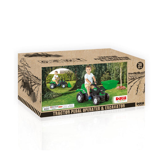 8147 KEPÇELİ TRAKTÖR YEŞİL