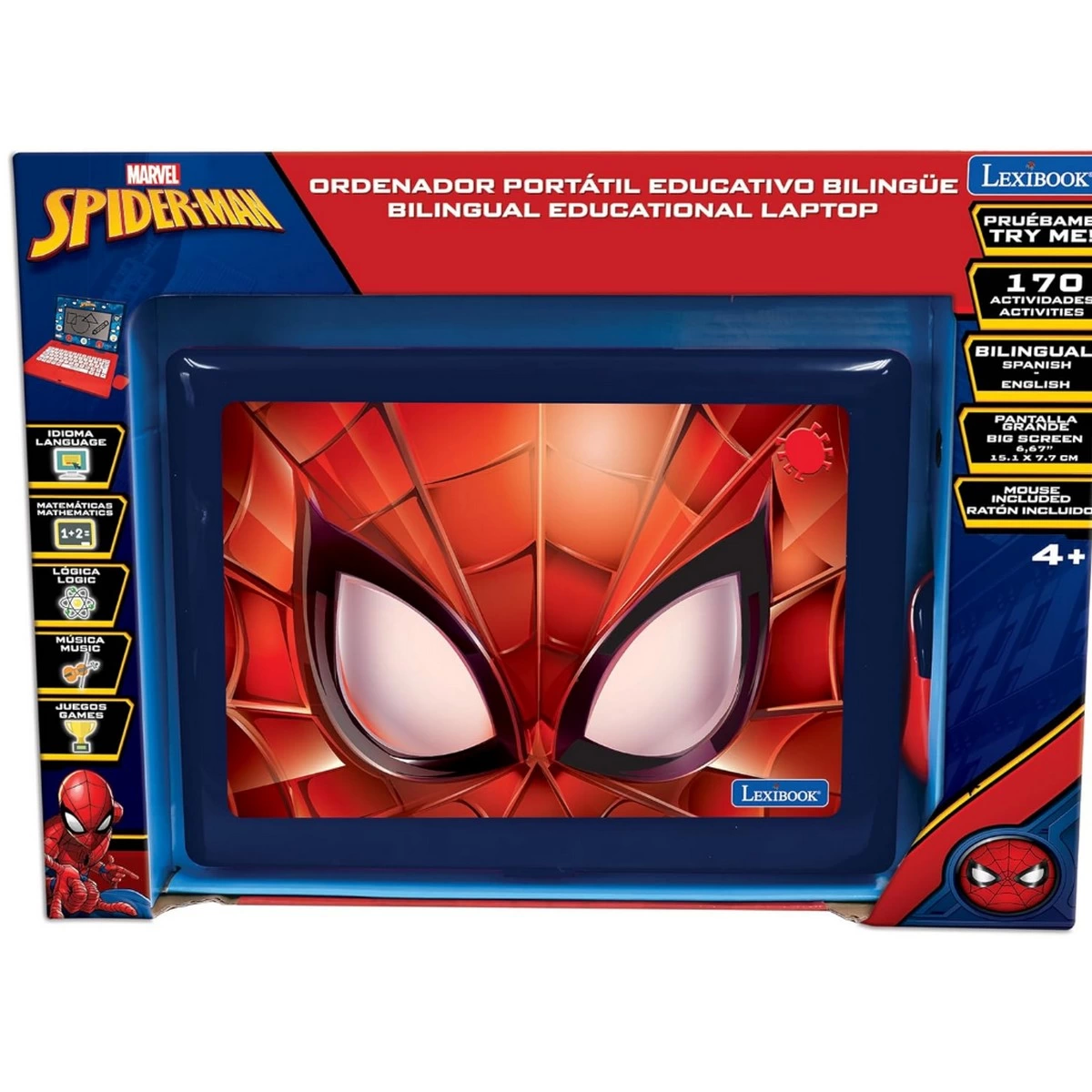Eğitici Laptop Spider-Man 170 Fonksiyon