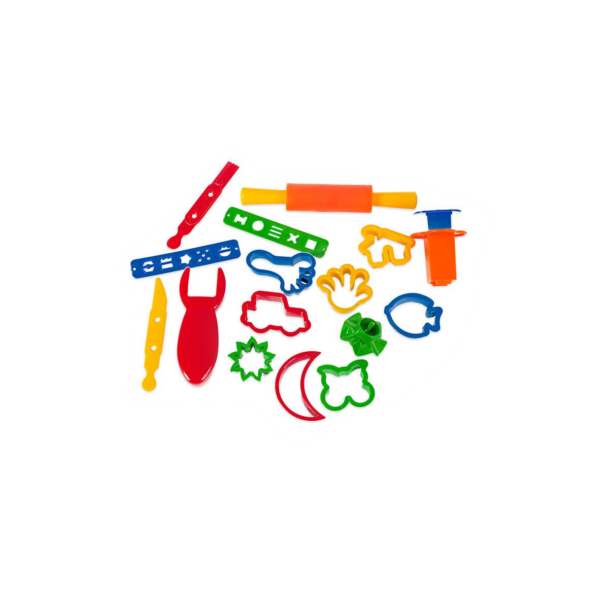 ERN-014 POŞETLİ OYUN HAMURU KALIPLAR KÜÇÜK ŞEKİLLER