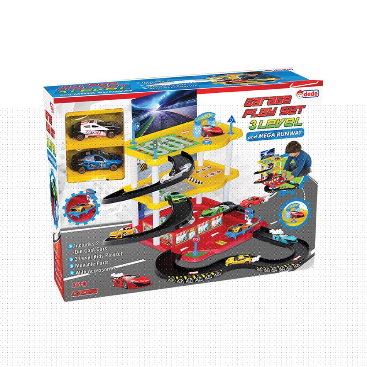 03068 3 KATLI GARAJ OYUN SETİ