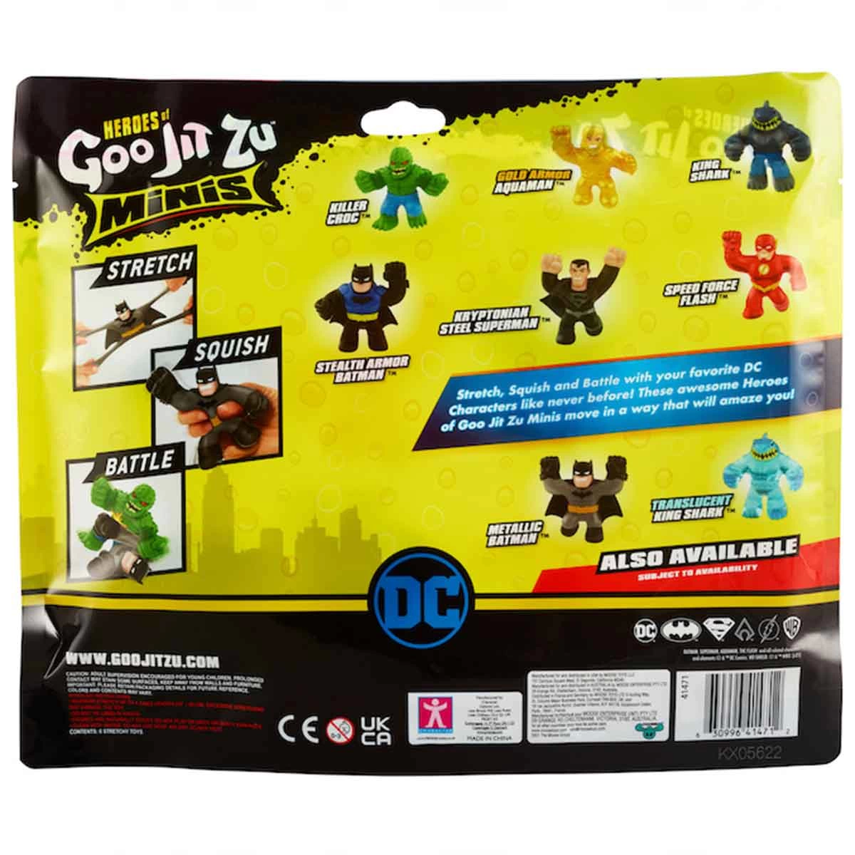 Goojitzu DC Mini 6'lı Figür Seti GJD02000