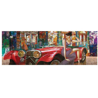 4647 Art Puzzle Akşama Davet 1000 Parça Panorama Puzzle