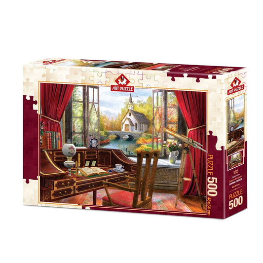 5074 Art Puzzle Çalışma Manzaram 500 Parça Puzzle
