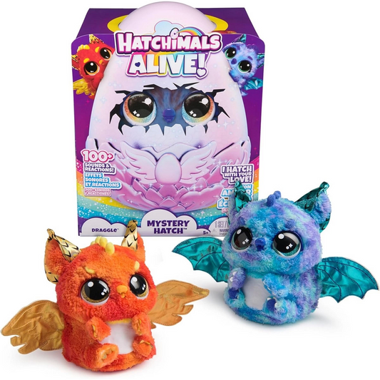 Hatchimals Alive Mystery Hatch 2 Karakterli Draggle