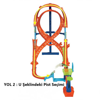 Hot Wheels Dikey Yarış Heyecanı Oyun Seti HMB15