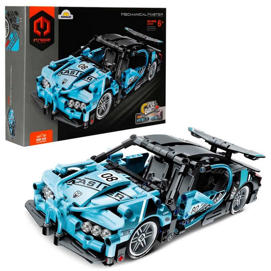 iM. Master Çek Bırak Mavi Süper Araba 422 Parça