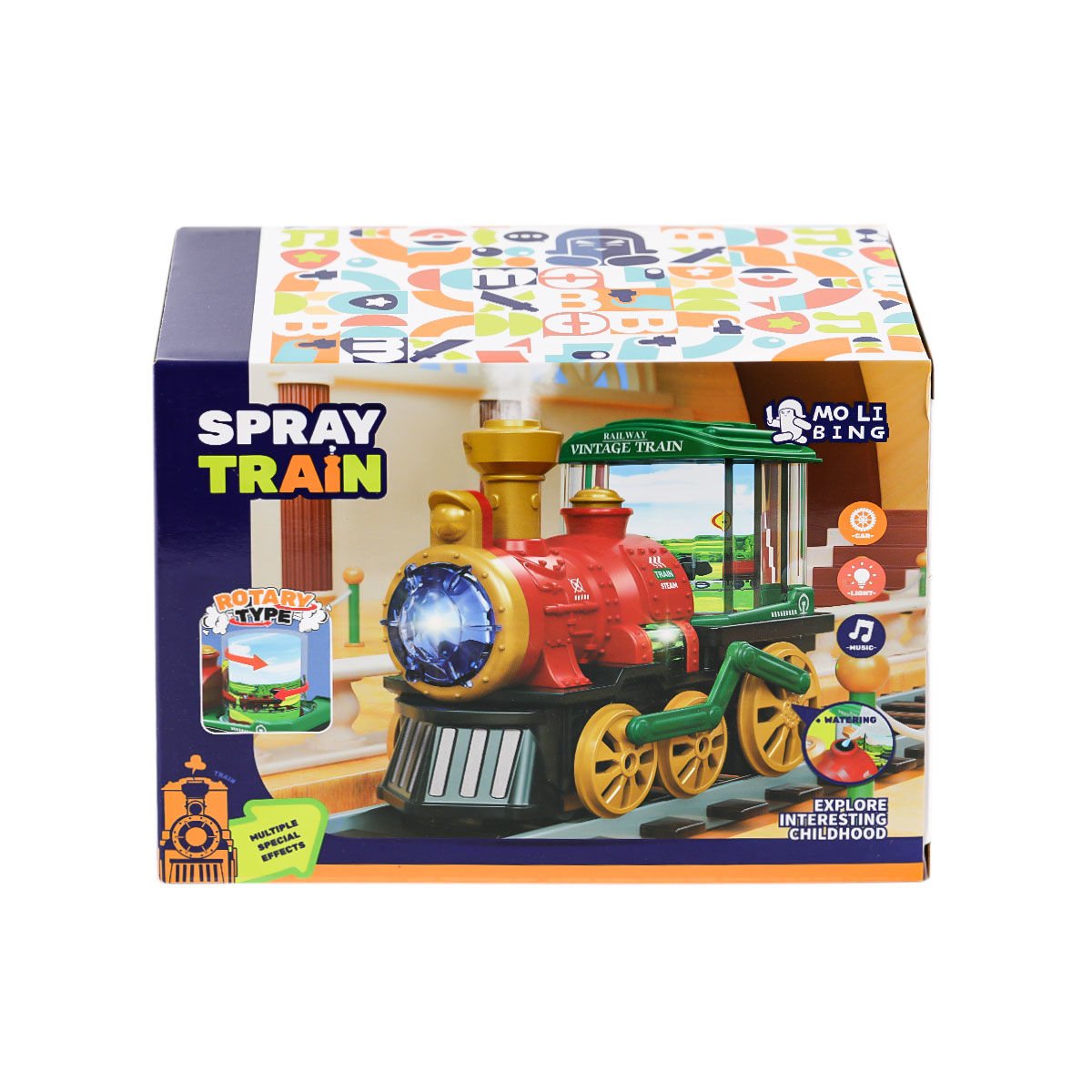 QB-34Y Işıklı Dumanlı Çılgın Lokomotif -Karsan