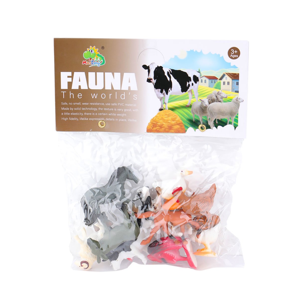 NC3-012 PVC Küçük Çiftlik Hayvanları -Kidmar Oyuncak