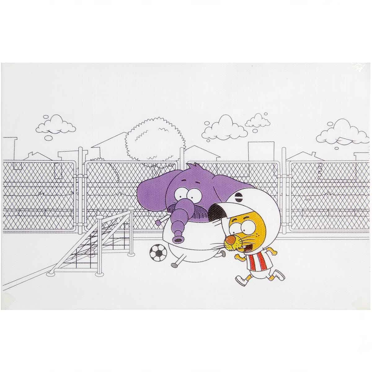 Kral Şakir Kumaş Mat Boyama 35 x 25 cm