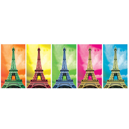 11223 Pop Art Paris 1000 Parça Panorama Puzzle -KS Puzzle