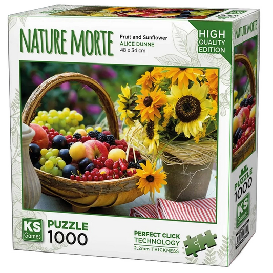 KS Games Fruits and sunflowers Puzzle 1000 Parça 20775