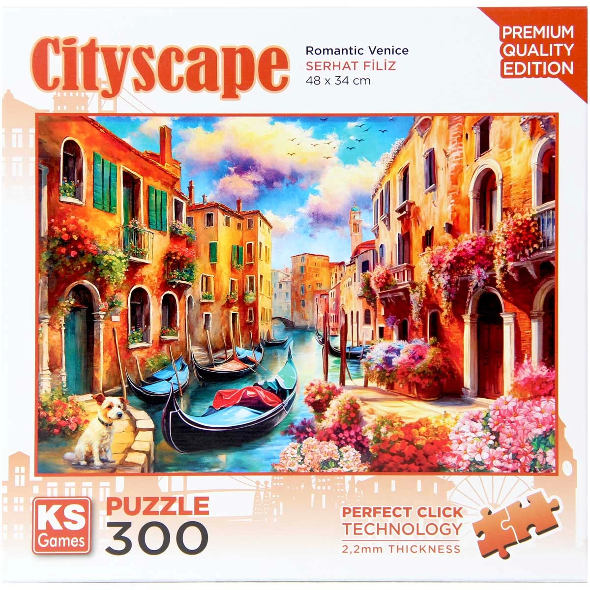KS Games Romantic Venice Puzzle 300 Parça