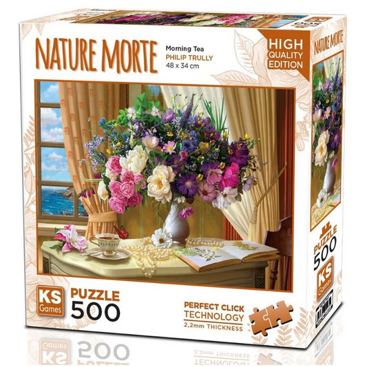 Ks Games Sabah Çayı Puzzle 500 Parça