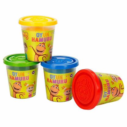 Kukuli 4'lü Oyun Hamuru 560 gr