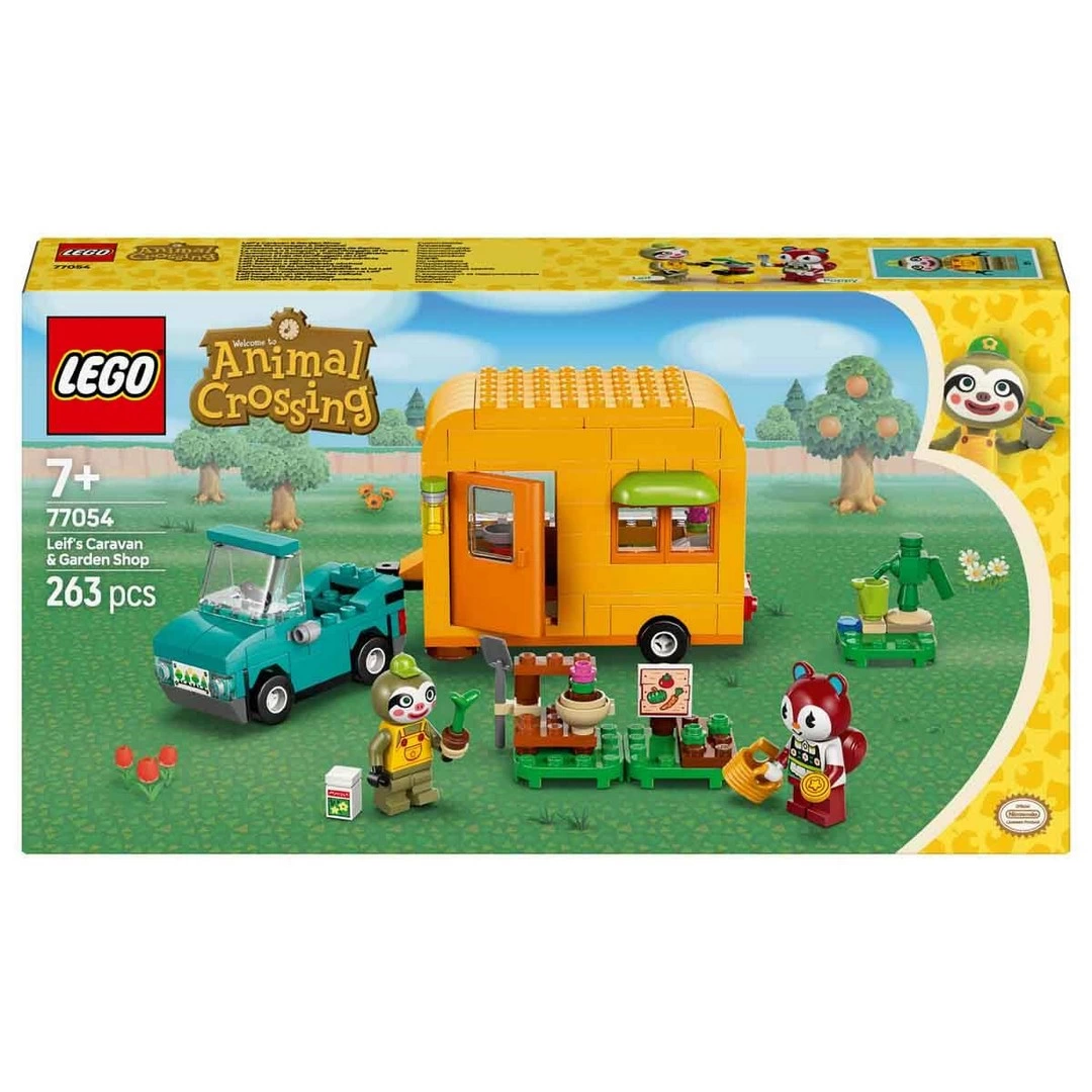 LEGO Animal Crossing Leif Karavan ve Bahçe Dükkanı 77054