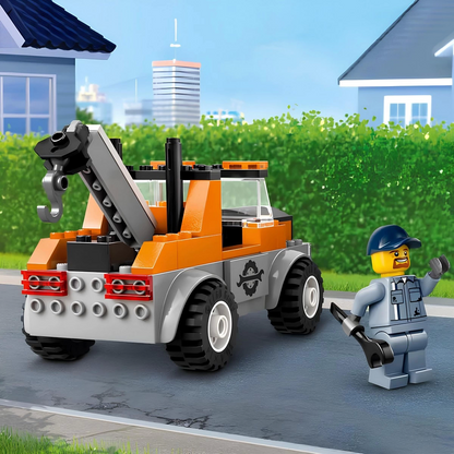 LEGO City Çekici Kamyon ve Spor Araba Tamiri 60435