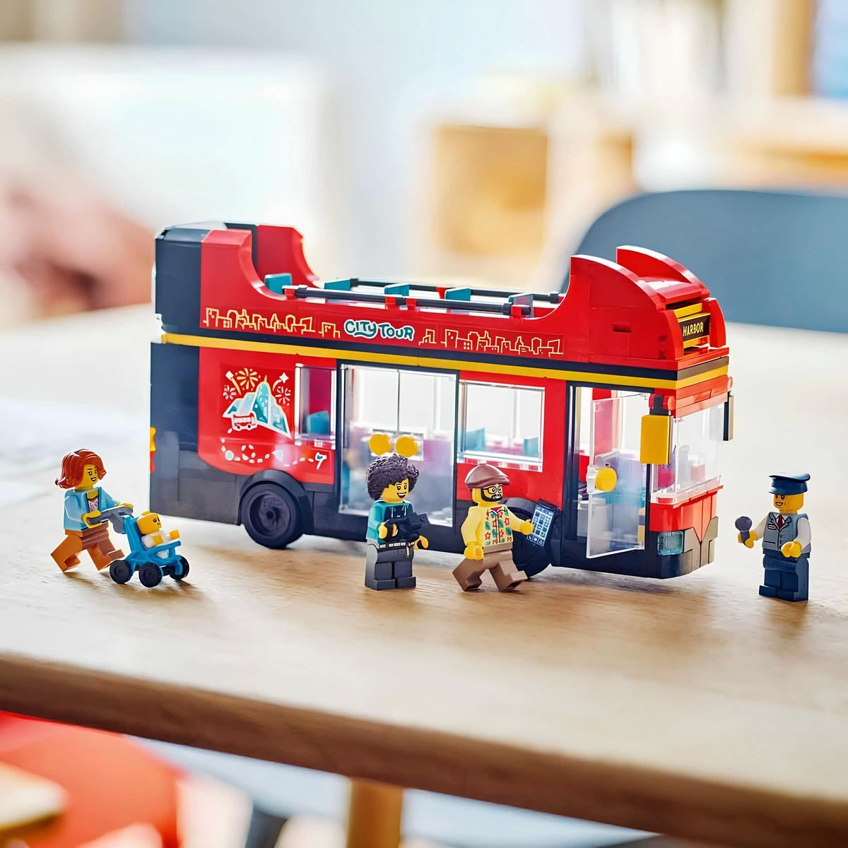 LEGO City Kırmızı İki Katlı Gezi Otobüsü 60407
