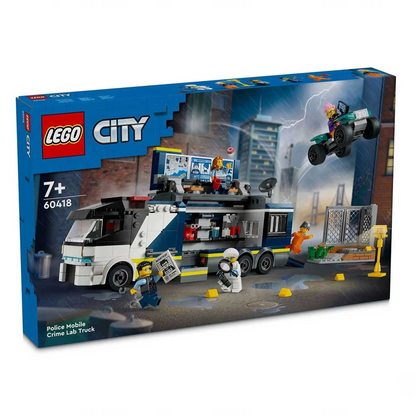 LEGO City Polis Mobil Suç Laboratuvarı Kamyonu 60418