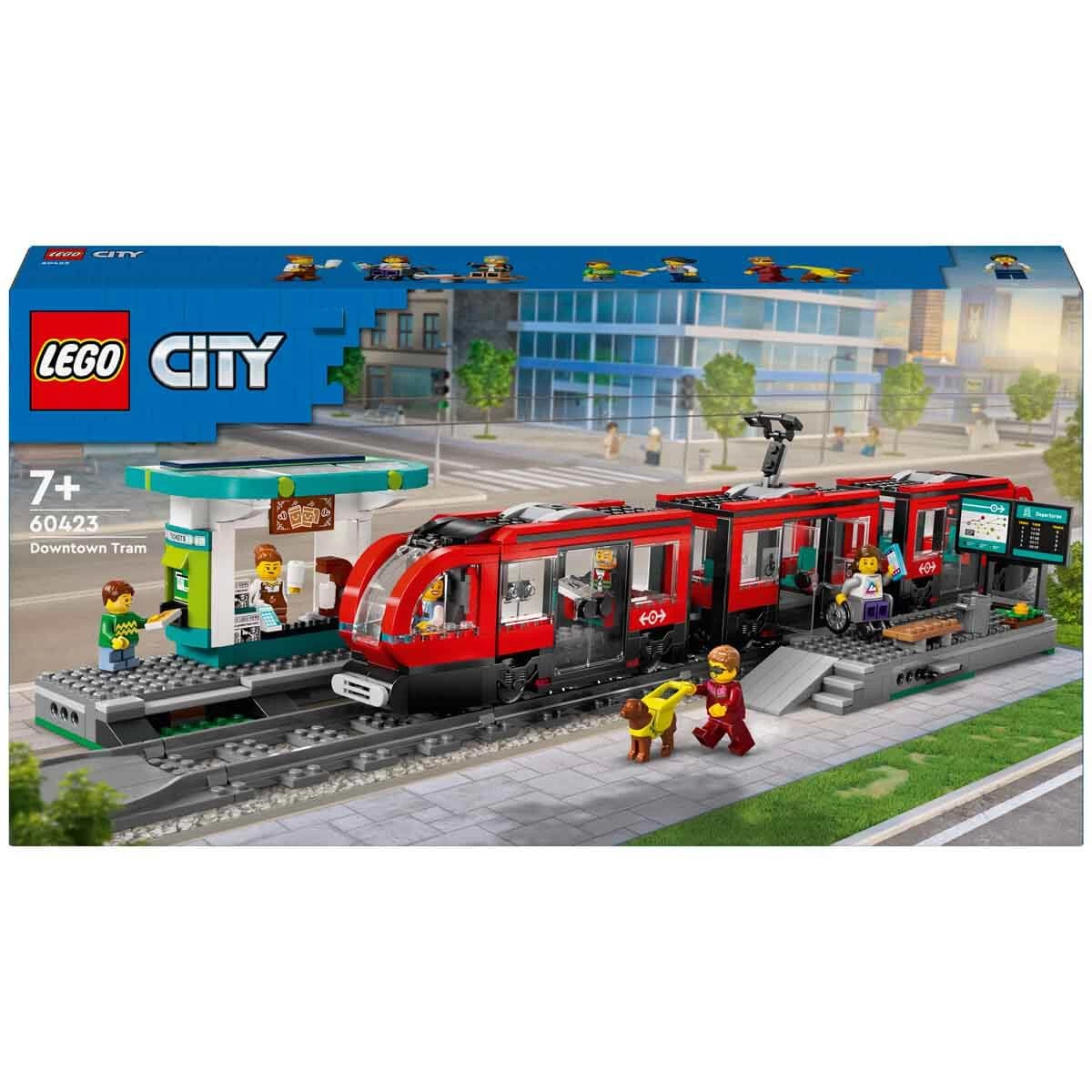 LEGO City Şehir Merkezi Tramvay İstasyonu 60423