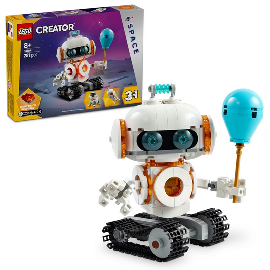 LEGO Creator 3'ü 1 Arada Uzay Robotu Bilim Oyun Seti 31164