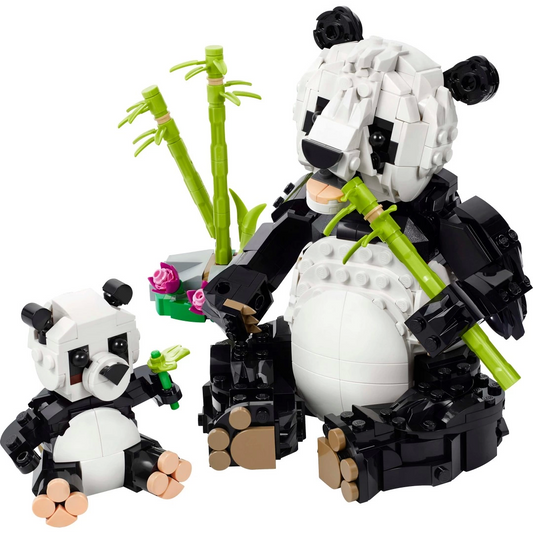 LEGO Creator 3'ü 1 Arada Vahşi Hayvanlar: Panda Ailesi Oyun Seti 31165