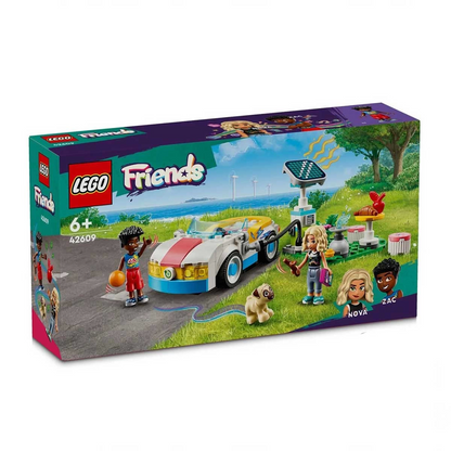 LEGO Friends Elektrikli Araba ve Şarj İstasyonu 42609