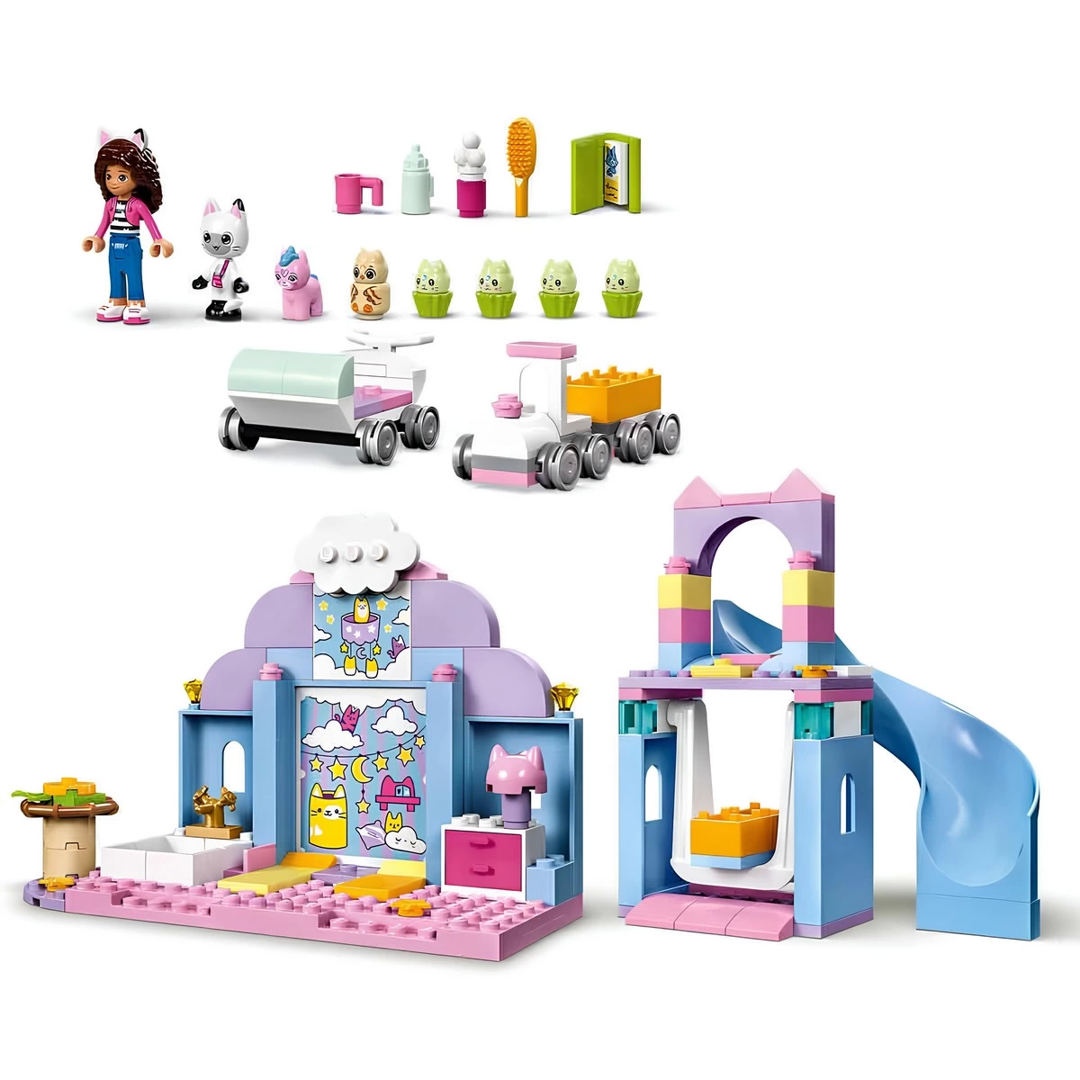 LEGO Gabby’s Dollhouse Gabby’nin Kedicik Bakım Odası 10796