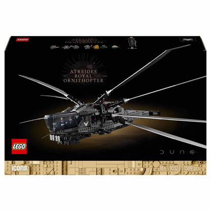LEGO Icons Dune: Çöl Gezegeni Atreides Royal Ornithopter 10327