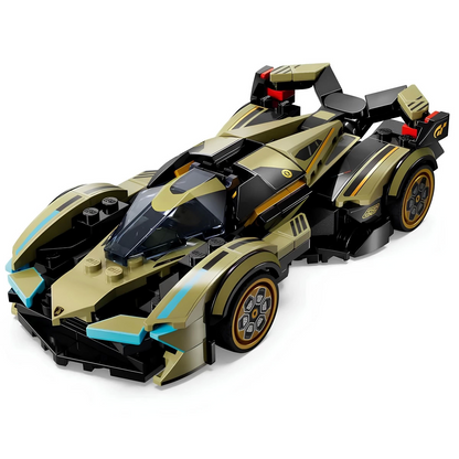 LEGO Speed Champions Lamborghini Lambo V12 Vision GT Süper Araba 76923