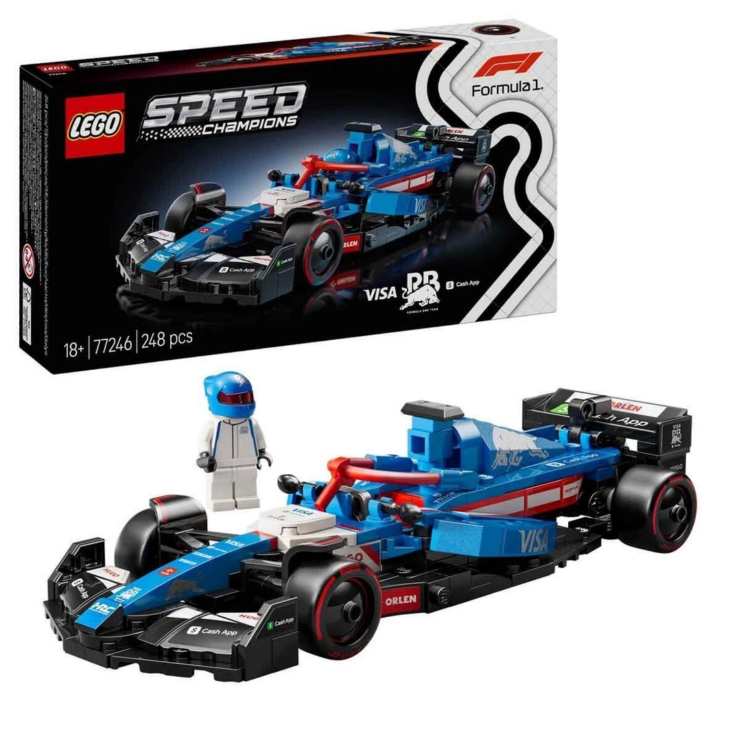 LEGO Speed Champions Visa Cash App RB VCARB 01 F1 Yarış Arabası 77246