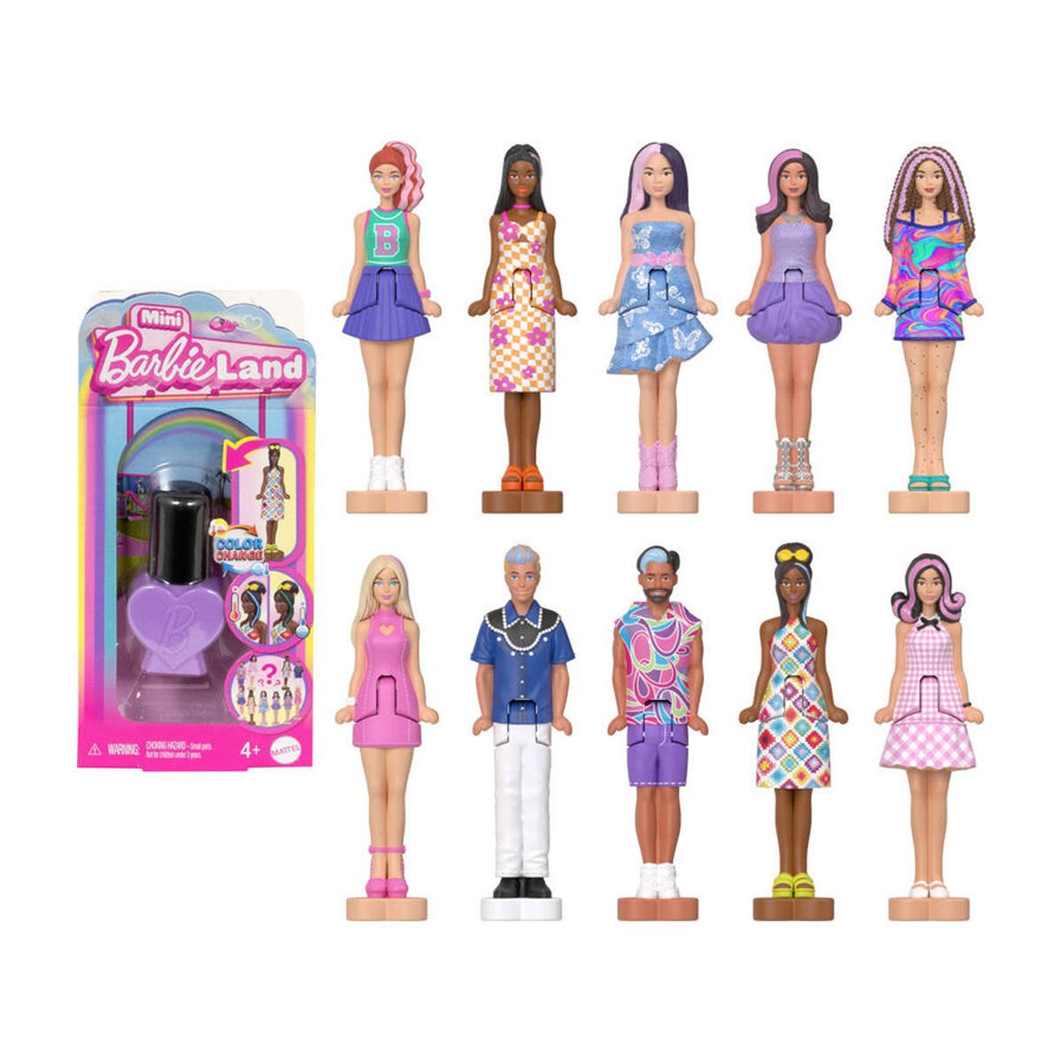 JCP97 Mini Barbieland Fashionistas Bebekler