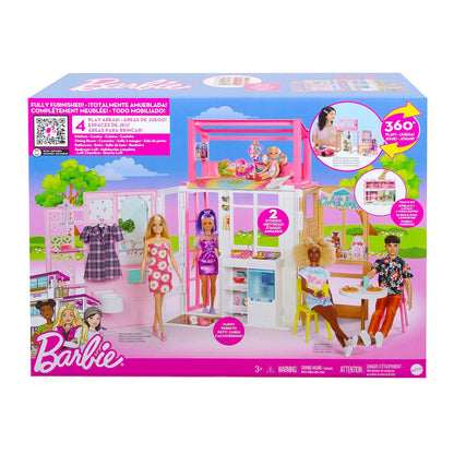 HCD47 Barbie'nin Taşınabilir Portatif Evi