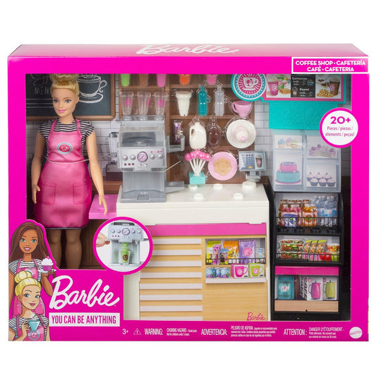 GMW03 Barbie'nin Kahve Dükkanı Oyun Seti