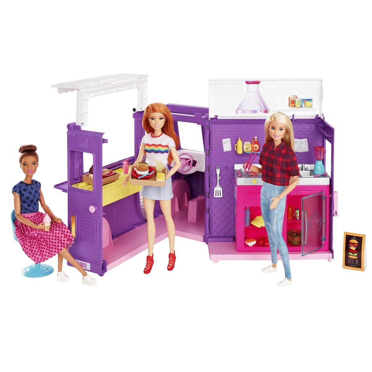 GMW07 Barbie®'nin Yemek Arabası™