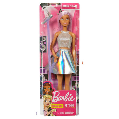 JCW42 Barbie Kariyer Bebekleri Serisi - Pop Yıldızı