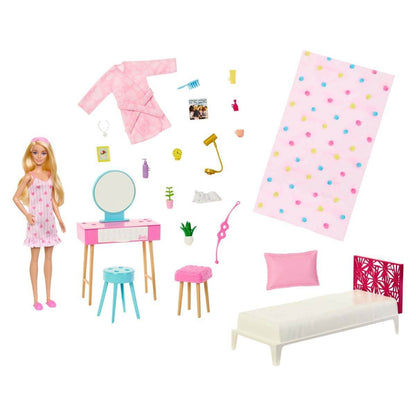 HPT55 Barbienin Yatak Odası Oyun Seti