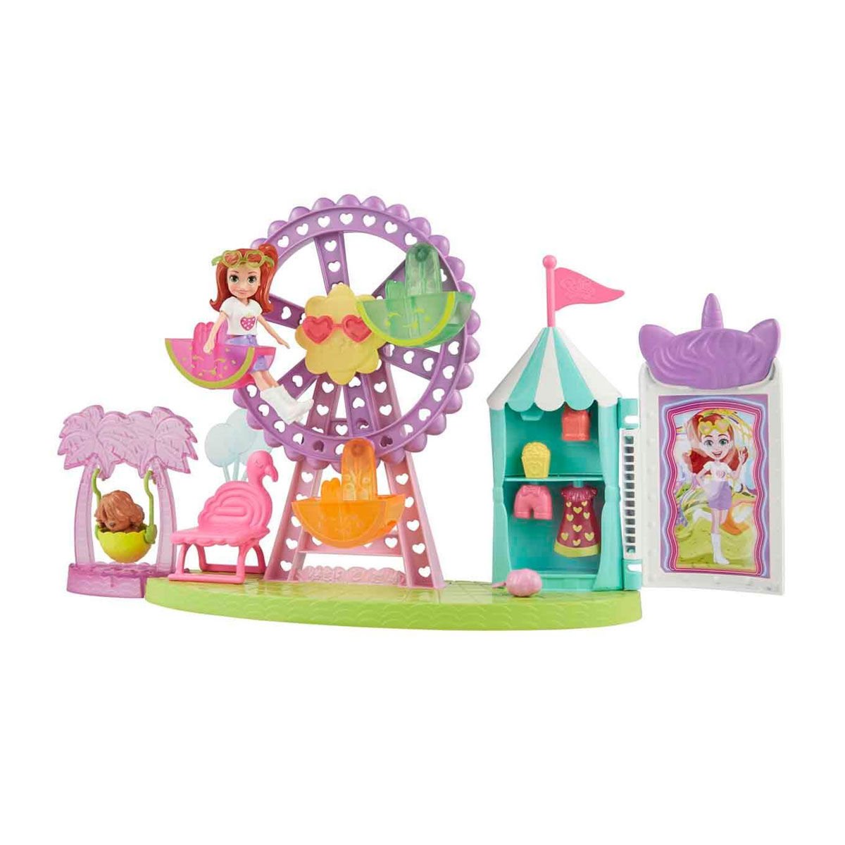 HWP25 Polly Pocket Meyve Karnavalı Oyun Seti
