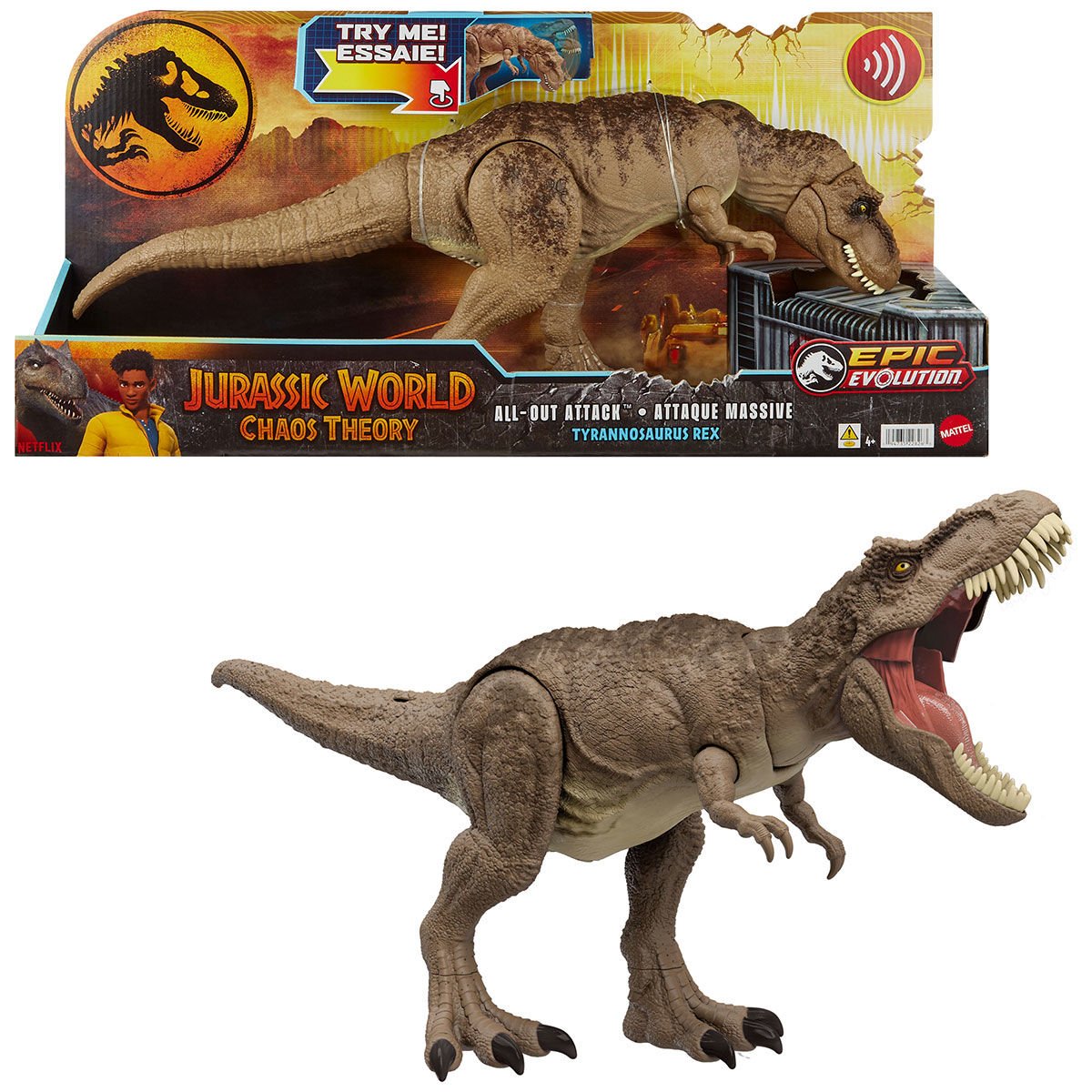 HXF53 Jurassic World Saldırgan T-Rex Figürü