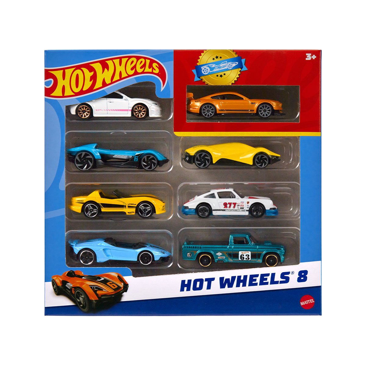 HPV78 Hot Wheels 8'li Araba Seti