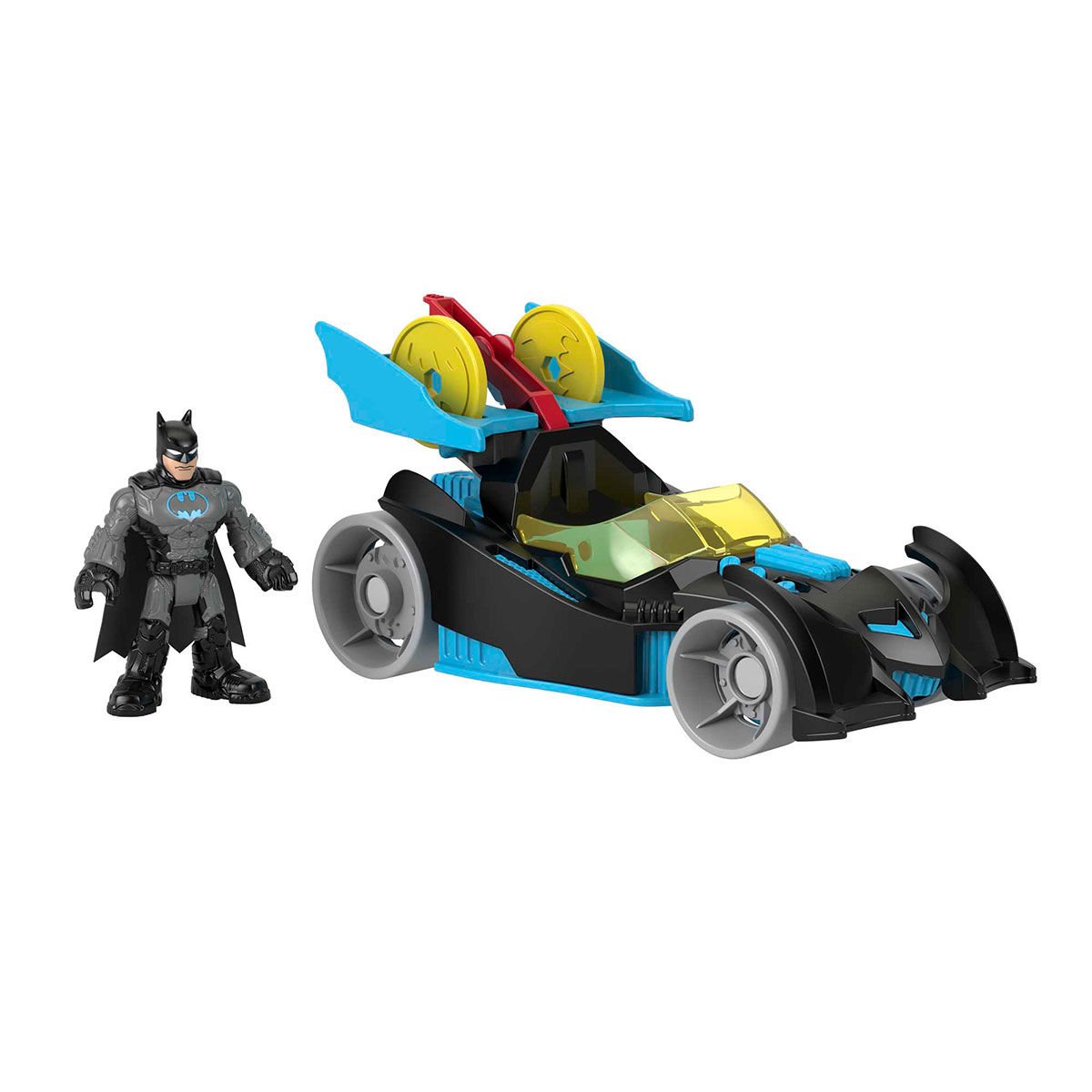 HFD48 Imaginext DC Super Friends Bat-Tech Batmobil Yarış Aracı