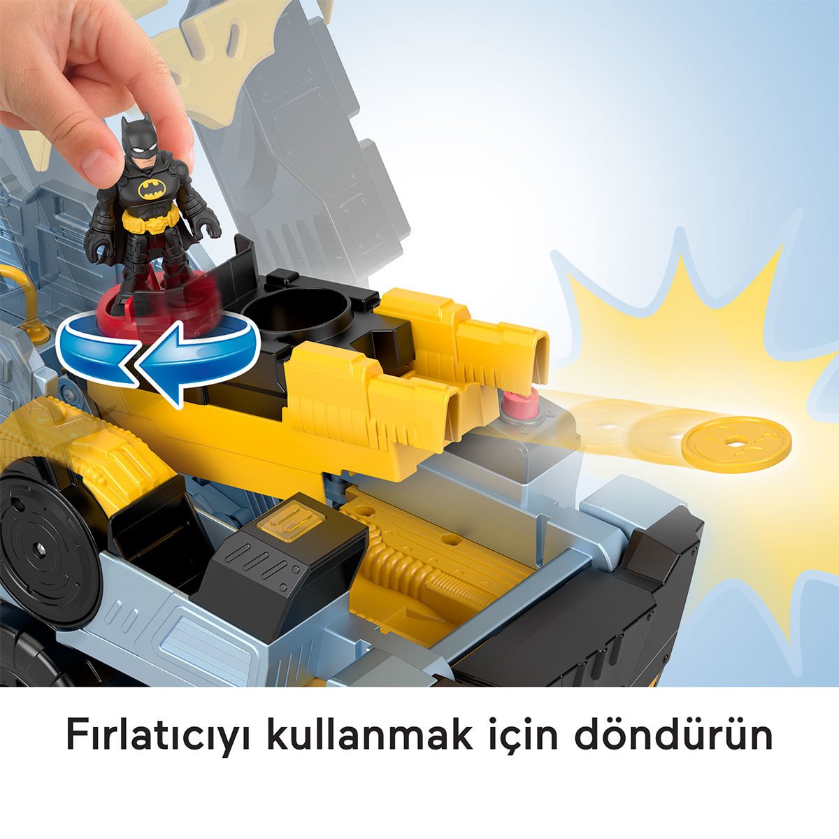 HVY04 Imaginext DC Super Friends Dönüşebilen Bat-Tank