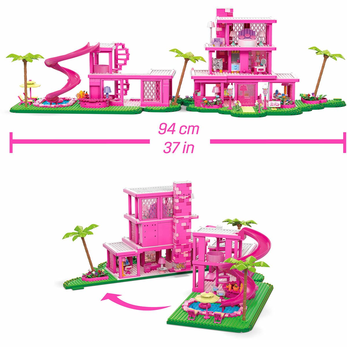 HPH26 MEGA Barbie® Rüya Evi 1795 parça +10 yaş