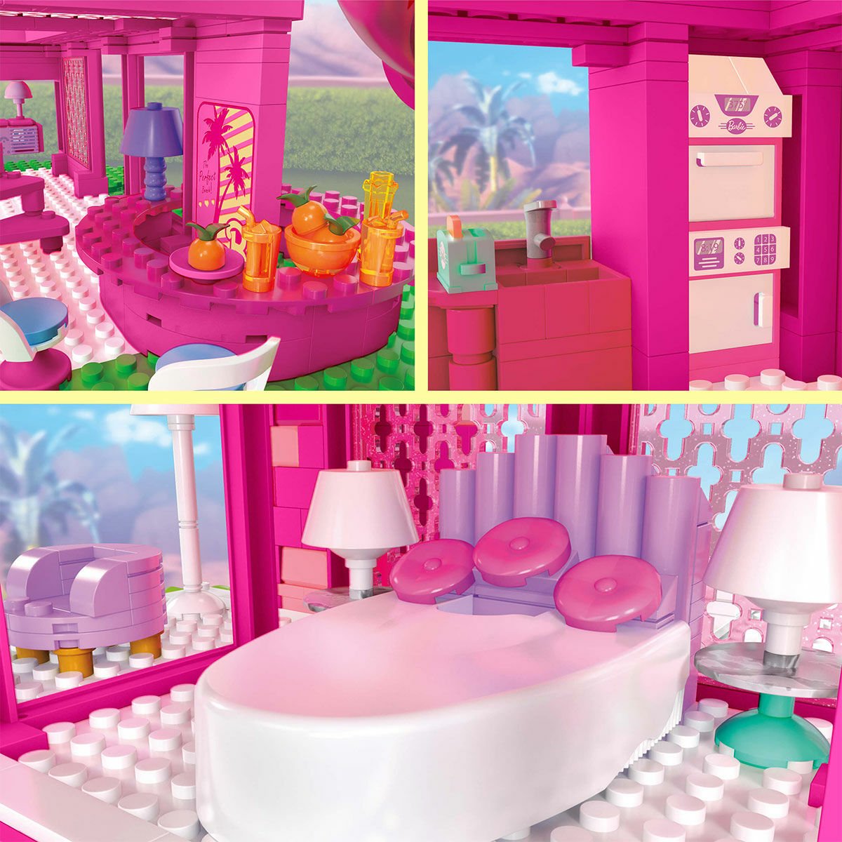 HPH26 MEGA Barbie® Rüya Evi 1795 parça +10 yaş