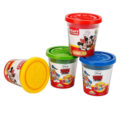 Mickey Mouse 4'lü Oyun Hamuru 560 gr