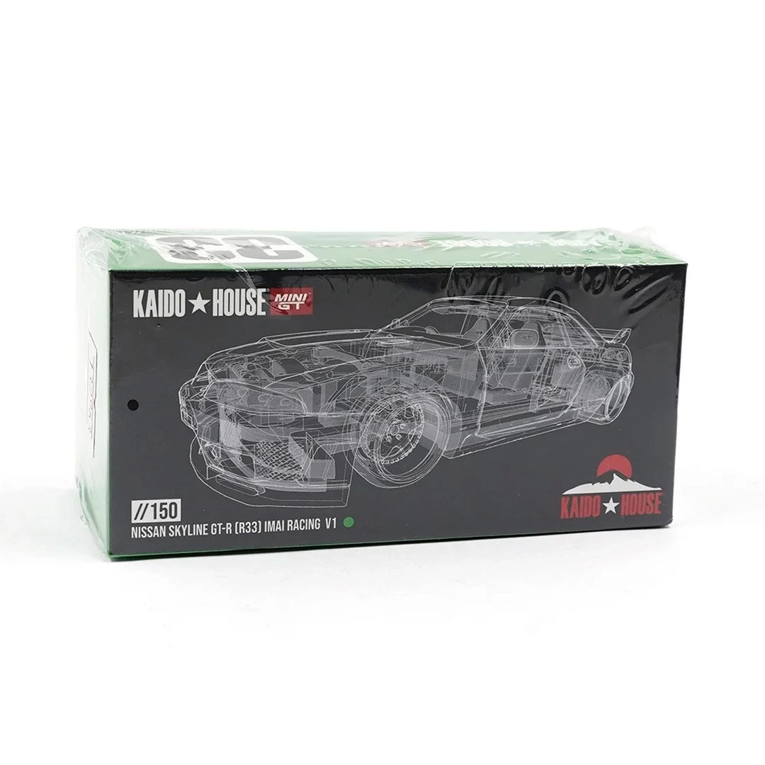 Mini Gt 1/64 Nissan Skyline GT-R(R33) Imai Racing V1